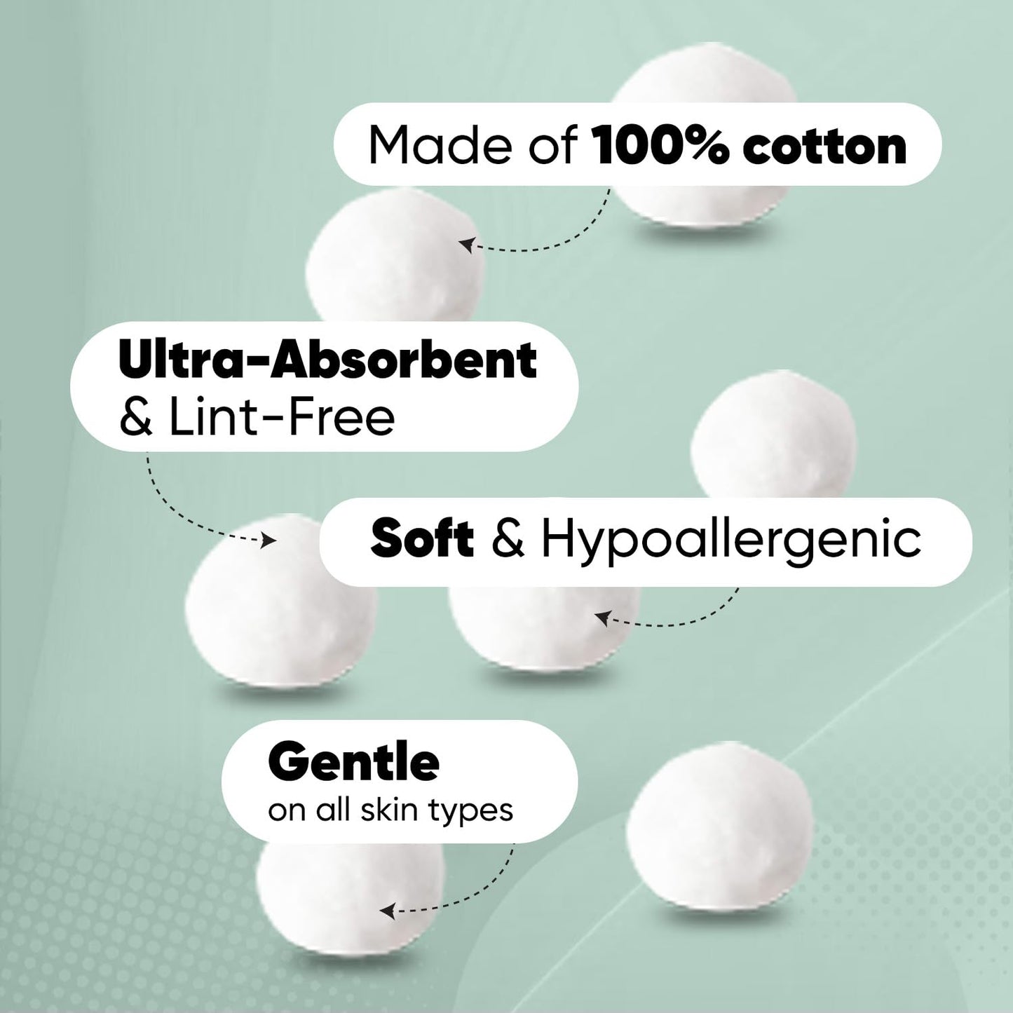 Gentle Care Cotton Balls™